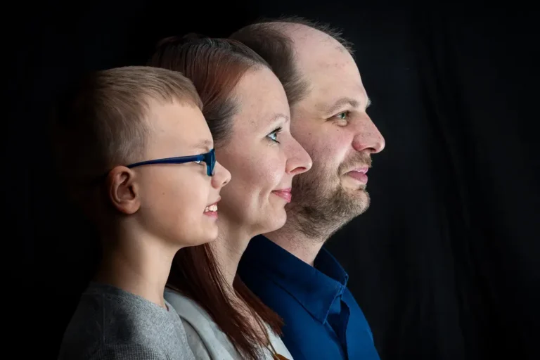 Familienfotografie im Atelier Fotografin Marianne Schreier