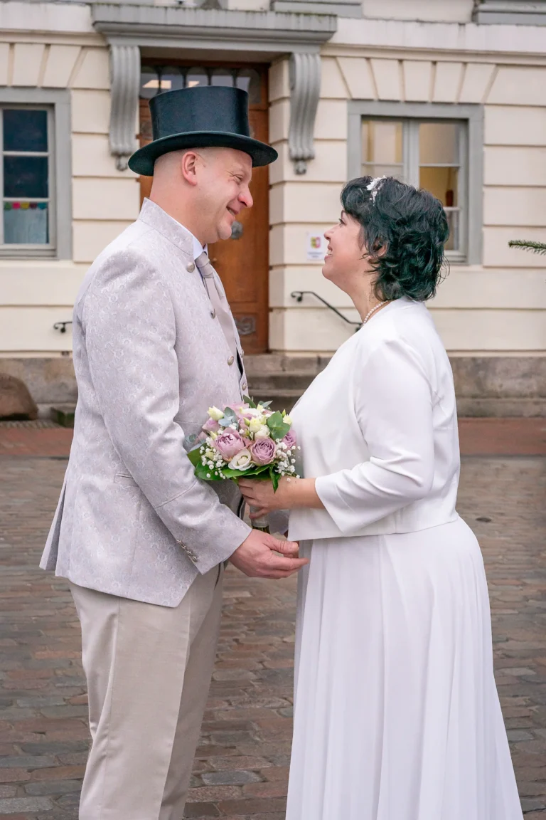 Hochzeitsfoto in Eutin / Ostholstein von Fotografin Marianne Schreier
