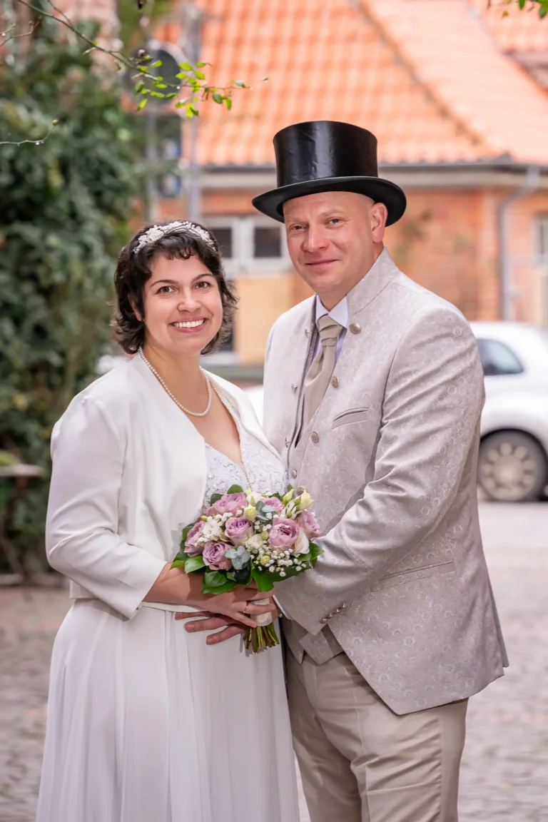 Hochzeitsfoto in Eutin / Ostholstein von Fotografin Marianne Schreier