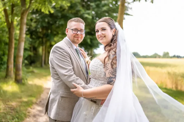 Hochzeitsfoto in Lensahn Ostholstein von Fotografin und Mamarazzi Marianne Schreier