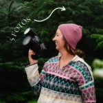 Weihnachts-Mini-Shooting zwischen Tannen mit Fotografin Marianne Schreier